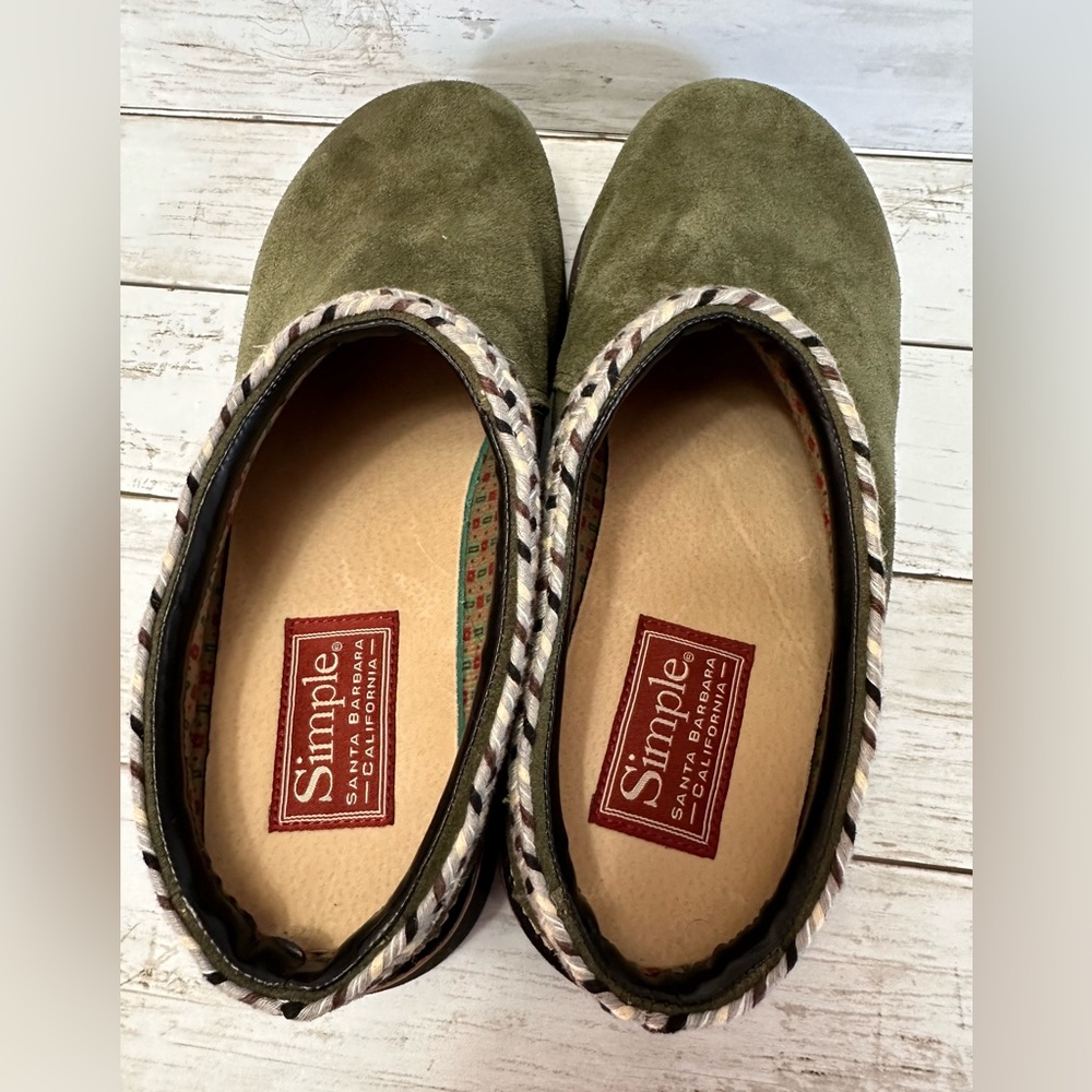 The Original Simple of Santa Barbara California Sage Green M10/W12